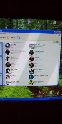 Pc Completa Windows Xp Con Juegos Y Office 1 Gb Ram 100gb Hd