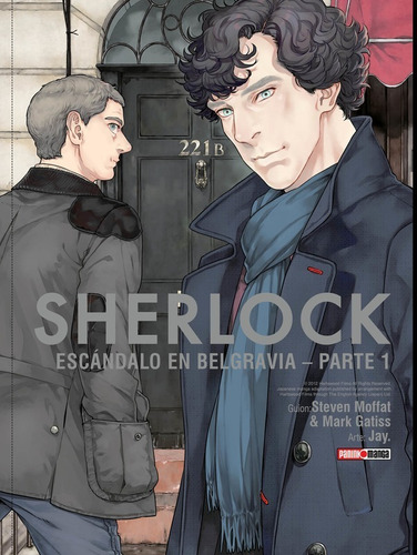 Manga Sherlock Tomo 4 Escandalo En Belgravia Parte 1  Panini