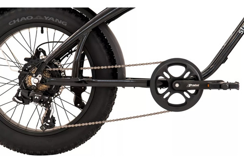 Bicicleta Elétrica Street Go S14 Aro 20 750w 960wh Preto