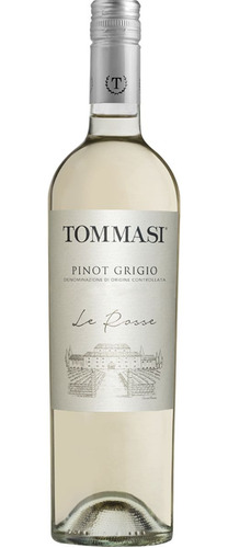 Vino Blanco Tommasi Le Rosse Pinot Grigio 750 Ml 