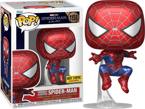 Funko Pop! No Way Home Spider-man Friendly #1158 Hot Topic