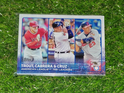 Cv Miguel Cabrera Y Mike Trout 2015 Topps 