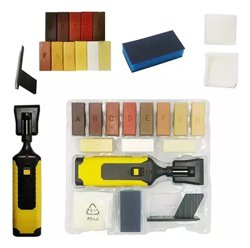 Juego De Herramientas De Cera Para Reparar Pisos De Madera