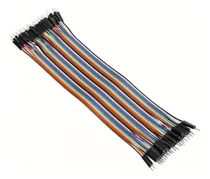 Comprar Jumper Fio 40\u002Fpcs De 20cm Macho\u002Fmacho Para Arduino