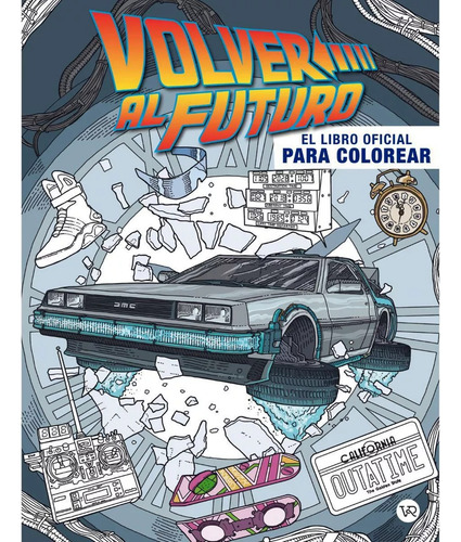 Libro/volver Al Futuro/para Colorear