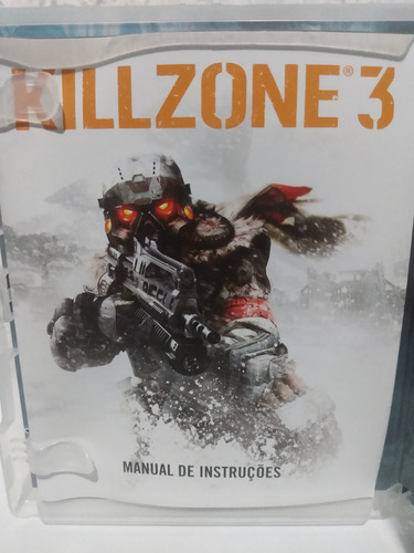 Jogo Killzone 3 Ps3 Midia Física Completo R$39,90 (Usado)