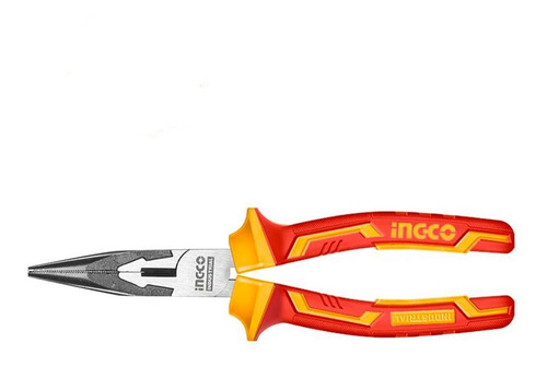 Alicate Punta Aislado 1000v De 15 Cms Cromo Ingco Hilnp2816