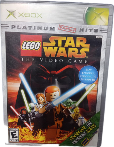 Lego Starwars Precuela Episodios I, Ii, Iii. Xbox Clasico 