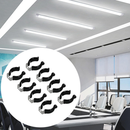 8 Piezas De Soporte De Clip Para Tubo Led, Repuesto T10
