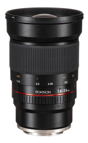 Rokinon Lente Asferica Gran Angular 1.4 24 Mm