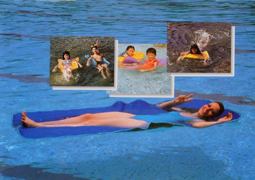 Imagen 1 de 5 de Colchoneta Flotante No Inflable - Superfloat - Soporta 100kg