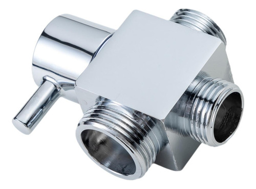 Accesorios De Válvula Desviadora De Cabezal De Ducha Plata