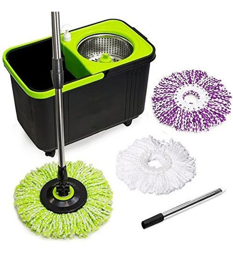 Simpli-magic 79117 Spin Mop Cleaning Kit,