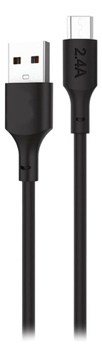 Cargador Para Auto Cp0079 Micro-usb Y C Turbo 12-24v 25w/20w Negro