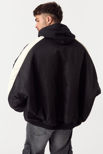 Campera Inflada Ramis Negro Tascani