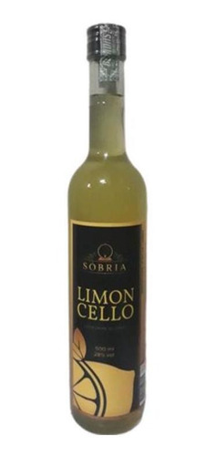 Imagem 1 de 1 de Licor Fino De Limão Siciliano 500 Ml - Sóbria
