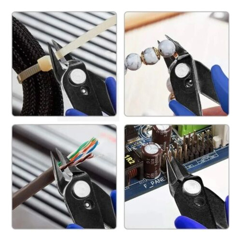 Alicate De Corte Diagonal Zero Alta Precisão Eletrônica