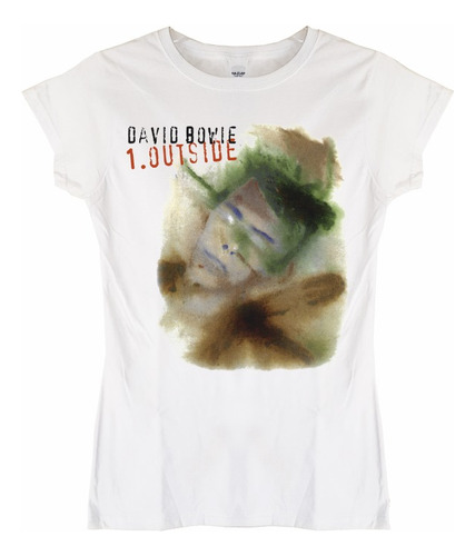 Polera Mujer David Bowie 1 Outside Pop Abominatron