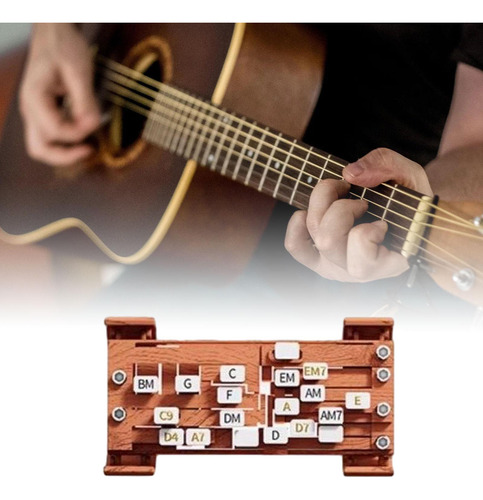 Herramienta De Ayuda Para Guitarra Auxiliar Para Marrón