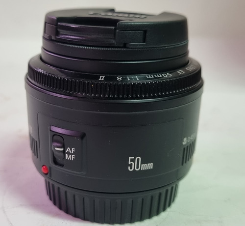 Lente Canon Ef 50mm 1:1,8 Ii Con Filtro Uv Made In Germany