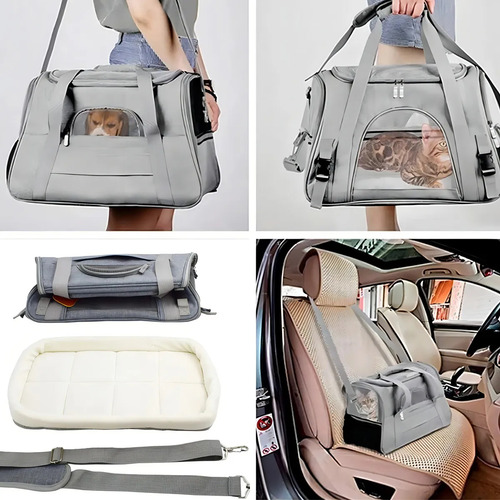 Maleta De Lujo Para Transportar Mascotas, Perros Y Gatos, Av