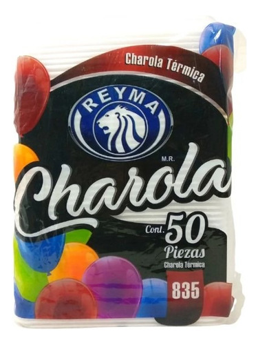 Charola 835 Reyma 10 Paquetes Con 50 Piezas