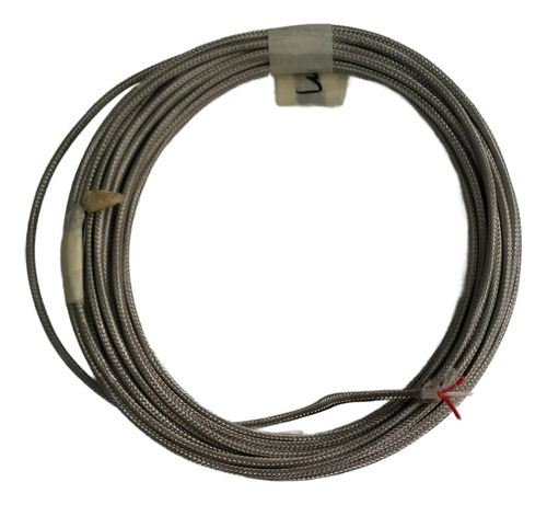 2 Mts Cable Señal Termopar Rtd Pt100 Forro Fibra Y Malla