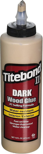 Titebond - Pegamento De Madera Oscuro, 453 Ml