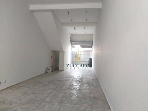 Salão Para Alugar, 130 M² Por R$ 2.800,00/mês - Jardim Pinhal - Guarulhos/sp - Sl0736