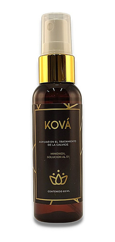 Imagen 1 de 9 de Minoxidil 5% Tratamiento Para Cabello Y Barba 60ml