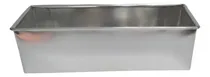Comprar Molde Pan Lactal sin tapa N2 Graciela 31x10cm Color Plateado