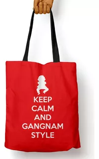 Bolso Keep Calm And Gangnam Style (d1012 Boleto.store)