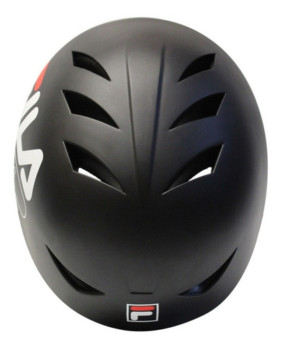 Casco Patines Fila Negro Pro Ajustable Talla Ch
