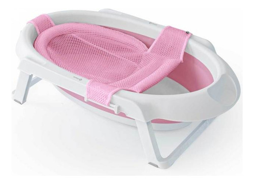 Banheira Smile Pink Com Suporte Safety 1st.