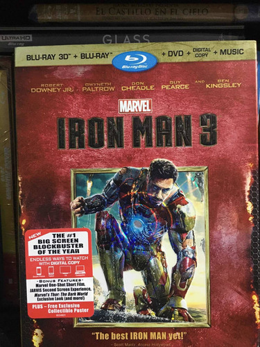 Blu-ray Iron Man 3 3d