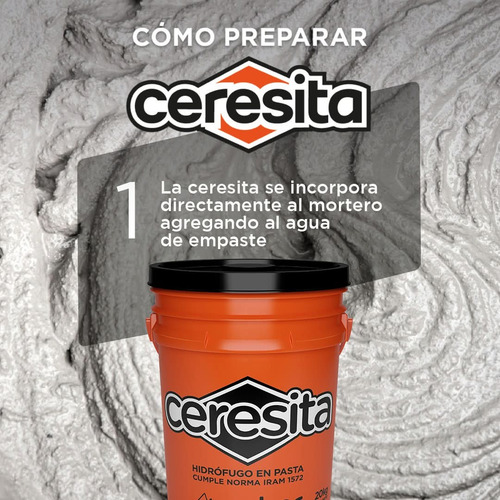 Hidrofugo En Pasta Ceresita X 1 Kg