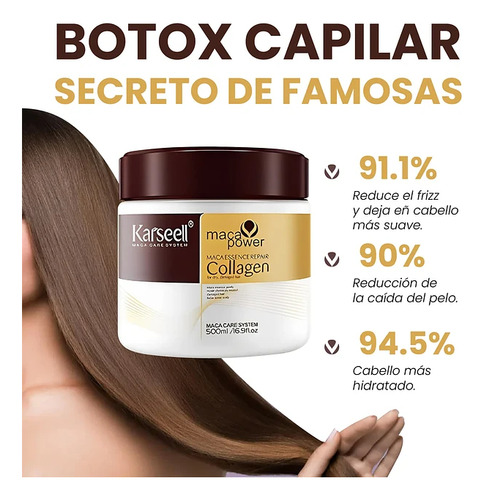 Set Karseell Mascarilla Maca Power + Oleo Collagen