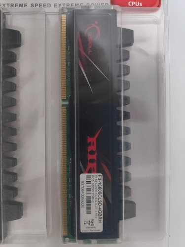 Imagem 6 de 7 de Memória Gamer Ripjaw 4gb (2x2gb) Ddr3 2000 Mhz G.skill Dual