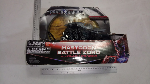Power Rangers Mastodon Battle Zord Dañado Sin Cabeza Ni Rang