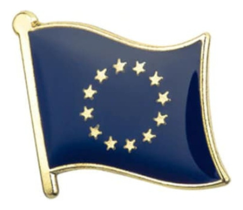 Pin Metalico Broche Bandera Union Europea Pasaporte Europa