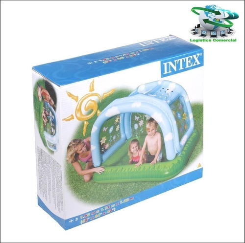 Imagen 3 de 6 de Piscina Inflable Para Niños Intex 57406 Con Parasol O Techo