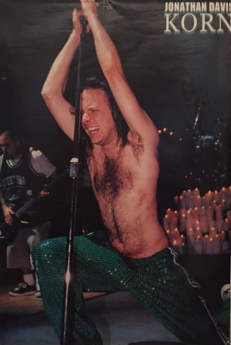 Afiche Poster - Korn Jonathan Davis (Usado)