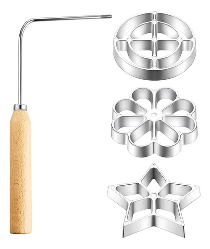 Juego De Herramienta Buñuelos Molde Con Asa, Moldes
