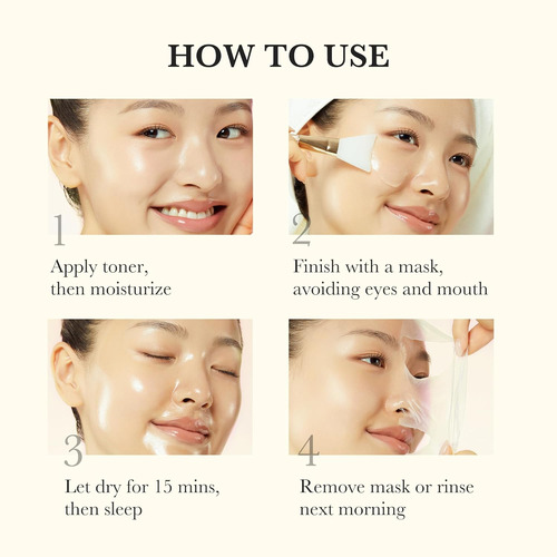 Mascarilla Exfoliante Nocturna Con Ácido Kójico Y Cúrcuma Me