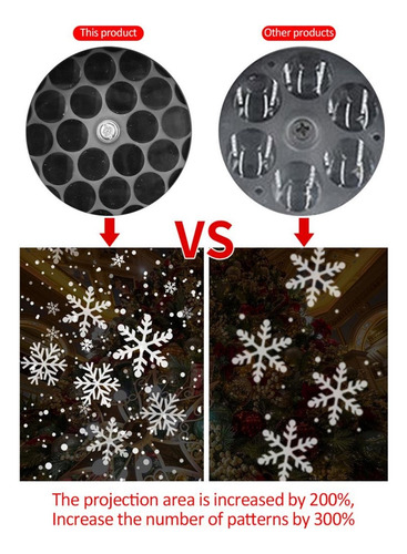 Led Al Aire Libre Impermeable Led Navidad Copo De Nieve