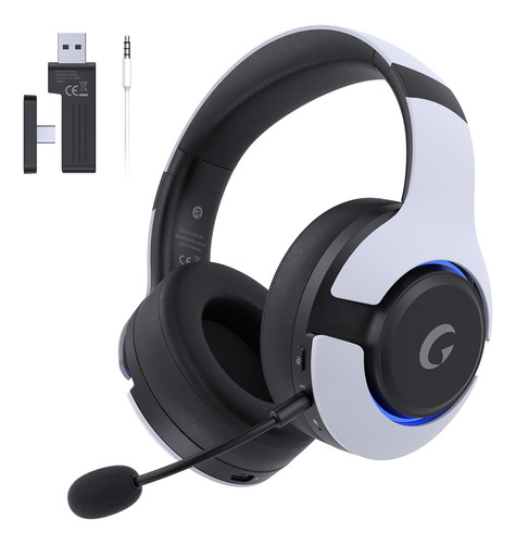 Wireless Gaming Headset Gtheos Captain370 For Ps5/ps4/pc/mac