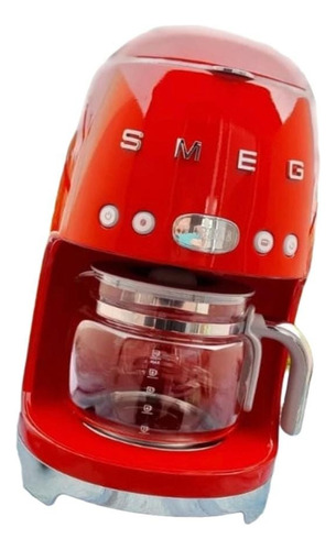 Cafetera Smeg Retro Roja 120 Volts Importada