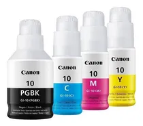 Comprar Kit 4 Botellas Tinta Original Canon Gi-10 Gm2010 3010 4010