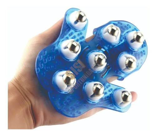 Masajeador Manual Antistress Cervical Relax Bolitas 360°