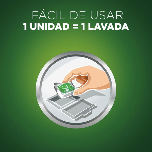 Imagen 5 de 10 de Detergente Lavavajillas Cascade Capsulas Caja Plástica X 60u